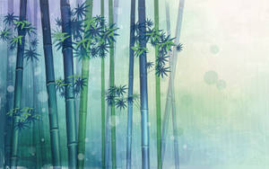 Bamboo Digital Art Wallpaper