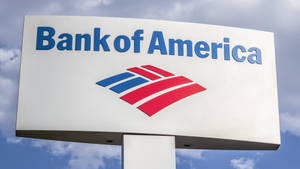 Bank Of America Steel Signage Wallpaper