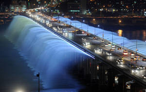 Banpo Bridge South Korea Wallpaper