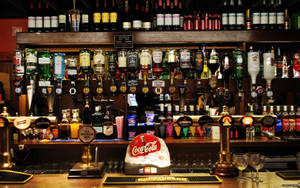 Bar Drinks Collection Wallpaper