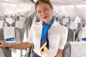 Barbie Bac Flight Attendant Wallpaper