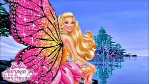 Barbie Princess Mariposa Wallpaper