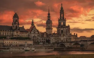 Baroque Stone Catholic Church Wallpaper