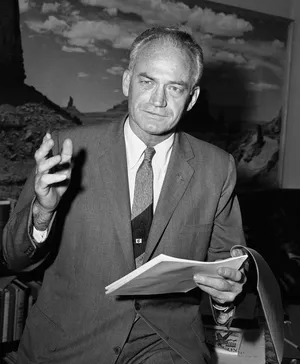 Barry Goldwater Speaking Gesture Wallpaper
