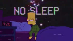 Bart Simpson Feels Sad And Down. Wallpaper