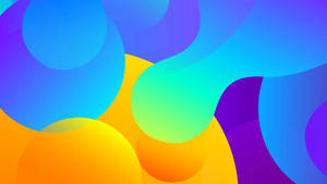 Basic Bright Shapes Wallpaper