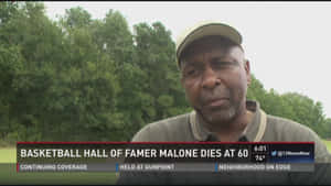Basketball Hall Of Famer Moses Malone Wallpaper
