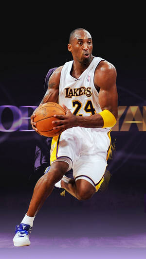 Basketball Legend Kobe Bryant Iphone Wallpaper