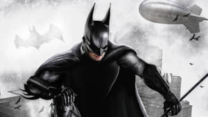 Batman Arkham City Airship Wallpaper