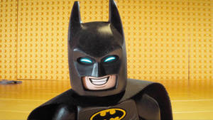 Batman Grinning In The Lego Batman Movie Wallpaper