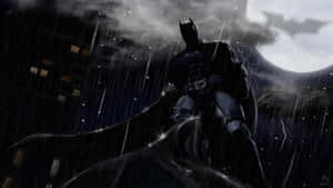 Batman In The Rain Wallpaper