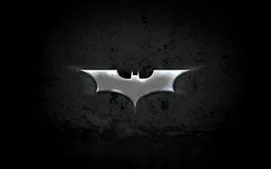 Batman Laptop Stylish Silver Logo Wallpaper