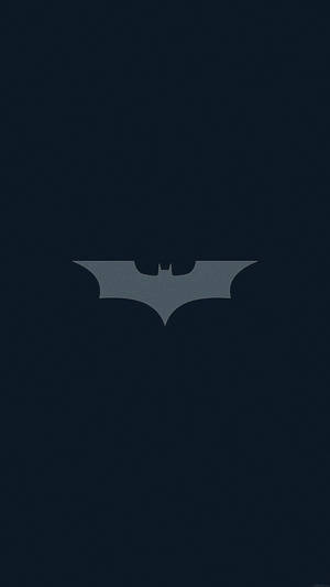Batman Plain Logo Iphone X Wallpaper