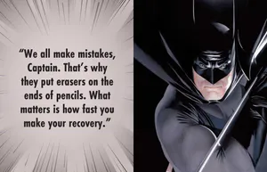 Batman Quotes On Mistake Wallpaper