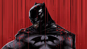 Batman Rain Red Pfp Wallpaper