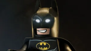 Batman's Digital Portrait From The Lego Batman Movie Wallpaper