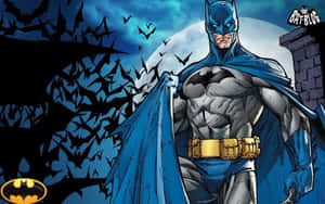 Batman Takes Flight Wallpaper