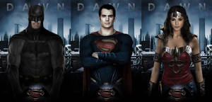 Batman V Superman Dawn Of Justice Individual Posters Wallpaper