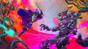 Battle It Out And Conquer With Fortnite Chapter 3 Season 1 Wallpaper