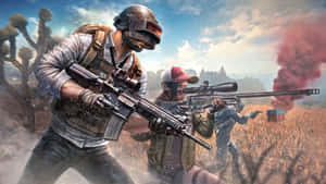 Battle Royale Teammatespubg 1920x1080 Wallpaper