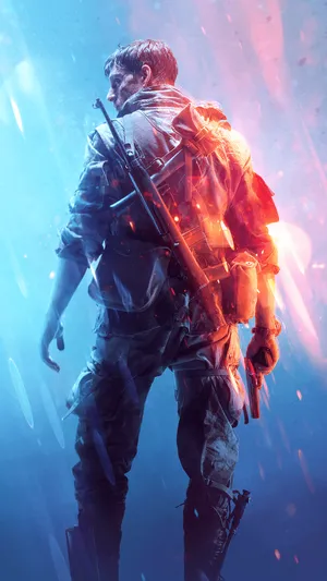 Battlefield V Iphone Back Pose Wallpaper