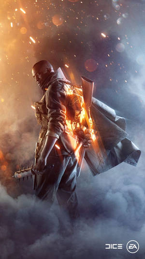 Battlefield V Iphone Cool Soldier Wallpaper