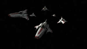 Battlestar Galactica 6 Aircraft Wallpaper