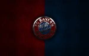 Bayern Munich Dark Steel Logo Wallpaper