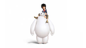 Baymax Carrying Hiro Wallpaper