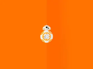 Bb 8, The Adorable, Happy-go-lucky Astromech Droid From The Star Wars Universe Wallpaper