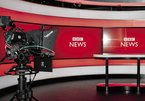 Bbc News Camera In Studio Wallpaper