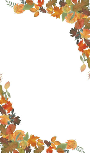 Be Cozy And Stylish With This Adorable Autumn-inspired Iphone Wallpaper! Wallpaper