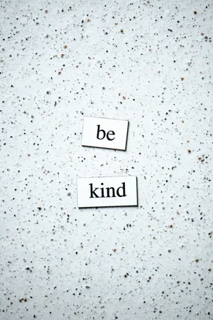 Be Kind Textured Wall Wallpaper
