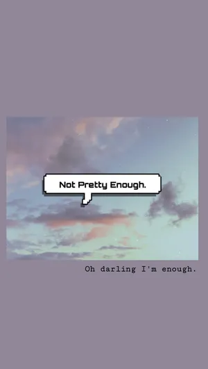 Be Your Own Hero And Know That You Are Enough. Wallpaper