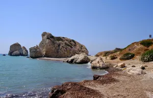 Beach Day In Paphos Wallpaper