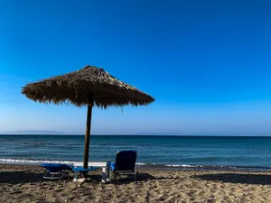 Beach Hut Summer Desktop Wallpaper