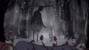 Beast And Greg Over The Garden Wall Wallpaper