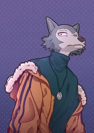 Beastars Legosi Bunny Necklace Wallpaper