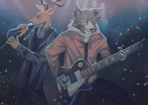 Beastars Louis Legosi Band Wallpaper