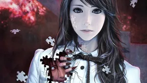 Beautiful Anime Devil Woman Wallpaper