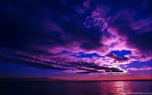 Beautiful Blue And Purple Desktop Background Wallpaper