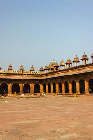 Beautiful Design Of Fatehpur Sikri Wallpaper