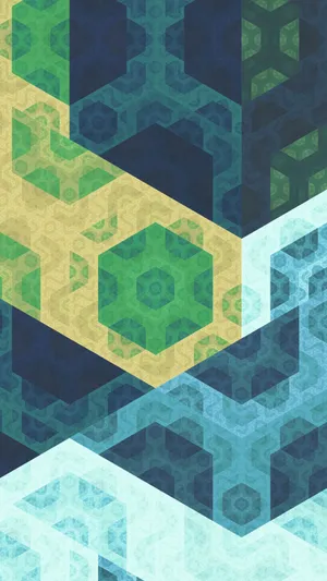 Beautiful Geometric Pattern Abstract Art Wallpaper