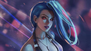 Beautiful Jinx Desktop Wallpaper