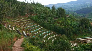 Beautiful Landscape Of Burundi Wallpaper