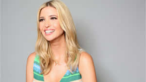 Beautiful Pearly Whites Of Ivana Trump Wallpaper