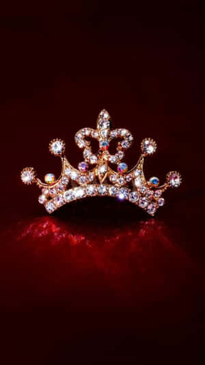 Beautiful Princess Crown Fit For Royalty Wallpaper