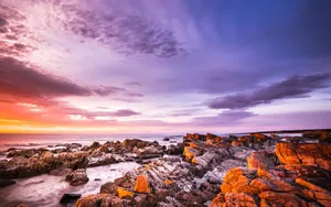 Beautiful Scenery Rocks Wallpaper