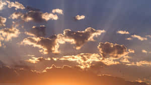 Beautiful Sun Rays Wallpaper