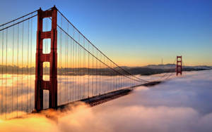 Beautiful View Of Downtown San Francisco At Night Wallpaper